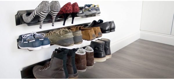 How I can arrange my shoes in a single place?