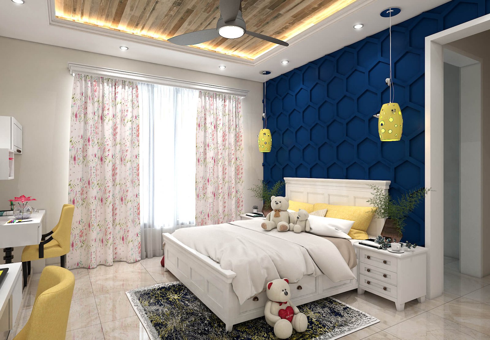 bedroom interior designer firms in Noida