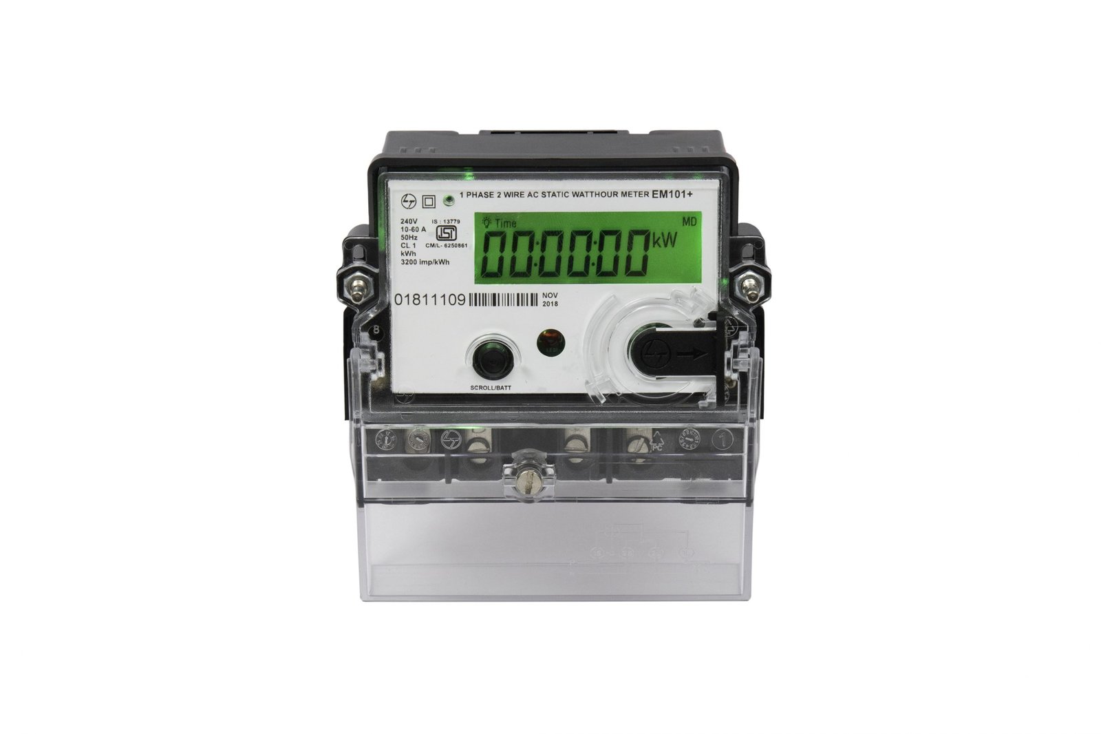 single-phase electric meter price in India