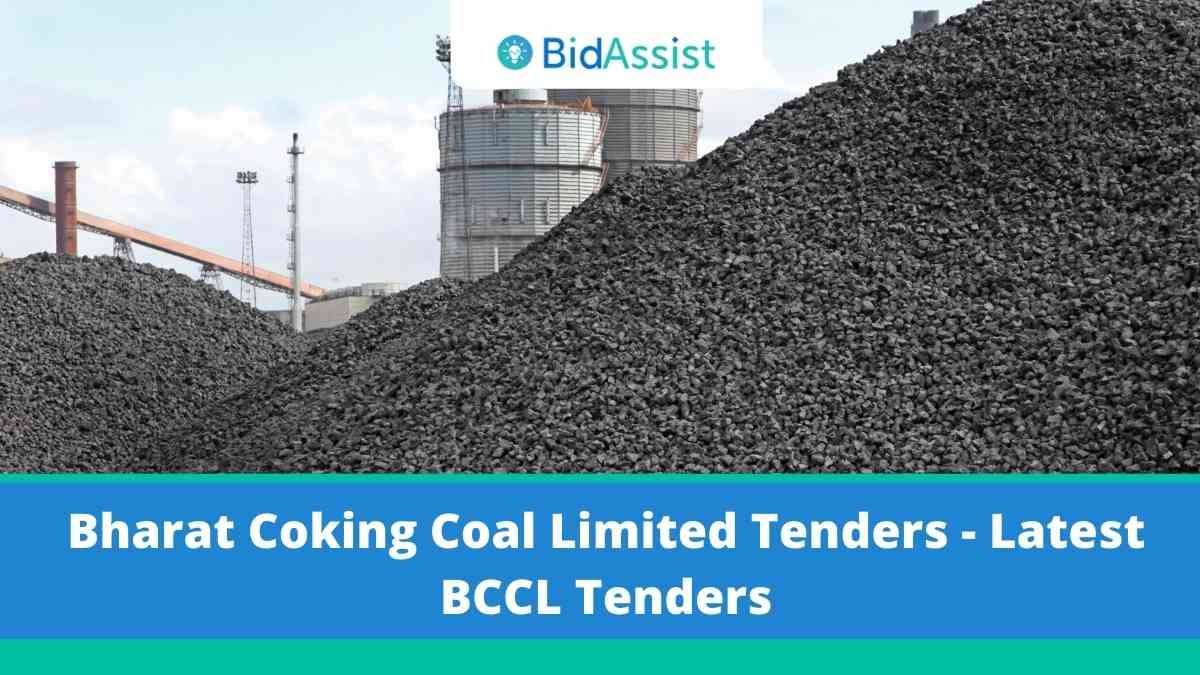 Bharat Coking Coal Limited Tenders - Latest BCCL Tenders,